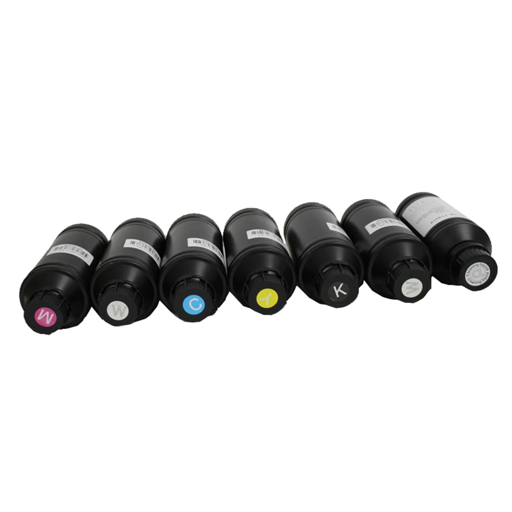 Набор мягких/твердых чернил 6 + 1 бутылок с УФ фильтром для Epson Roland Mimaki Mutoh DX3 DX4 DX6 DX7