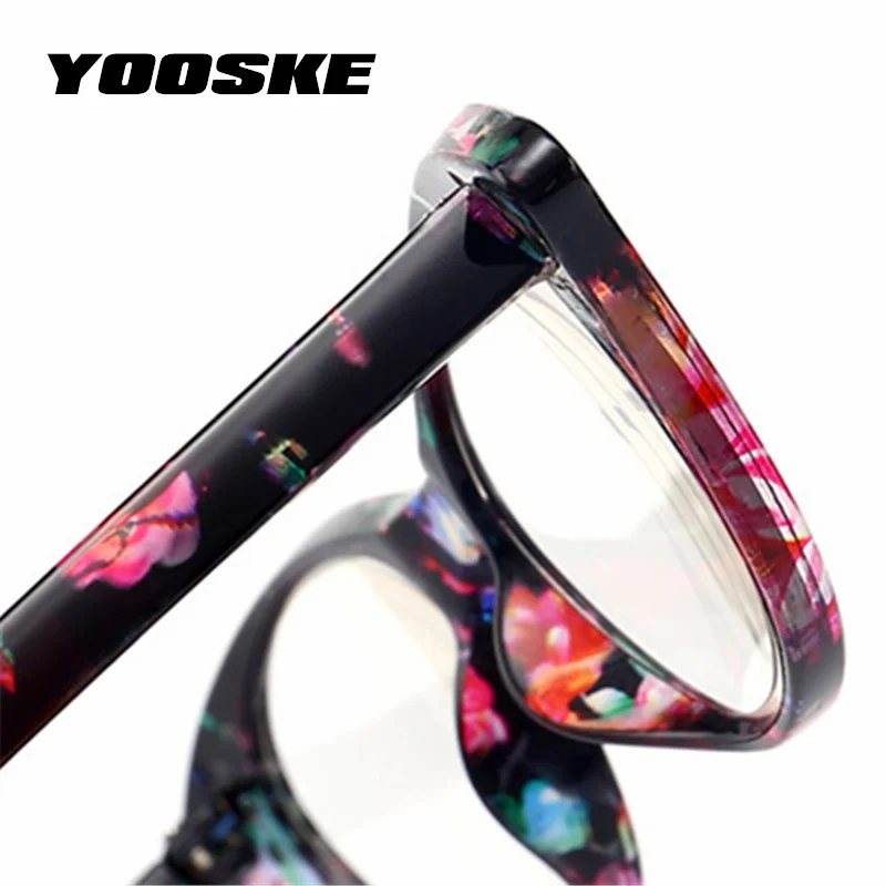 YOOSKE искусственный бриллиант очки для чтения кошачий глаз Для женщин