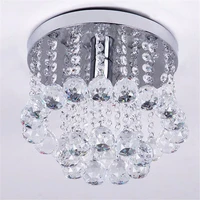 luxury ceiling lights for living room foyer home decoration lighting fixtures crystal modern led ceiling lamps luminaria