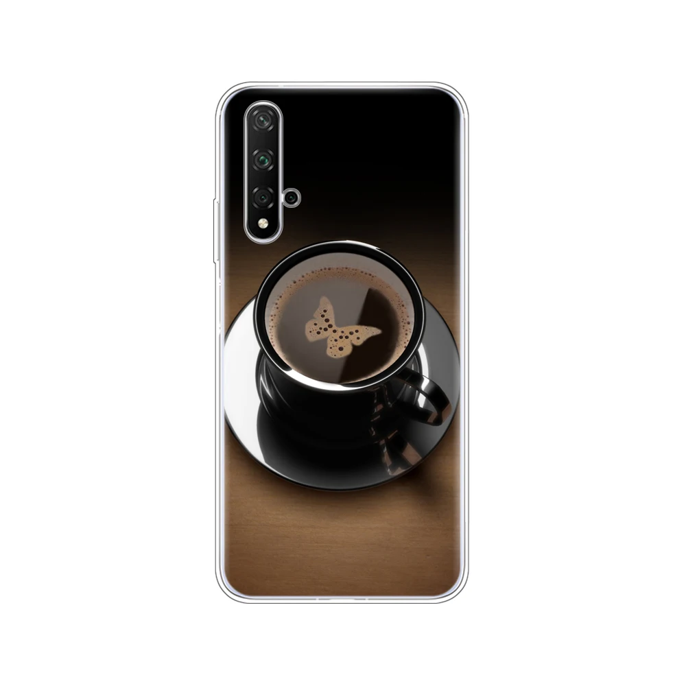 80072 Чехол для Honor 20, силиконовый чехол на заднюю панель, чехол для телефона Huawei Honor 20 Pro Lite Honor20, YAL-L21, YAL-L41, роскошный мультяшный рисунок - Цвет: 80072
