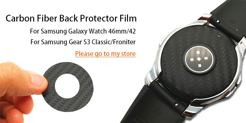 2 шт стеклянная пленка для Galaxy Watch 46 мм 42 мм пленка из закаленного стекла для gear S3 22 мм Защитная пленка для экрана