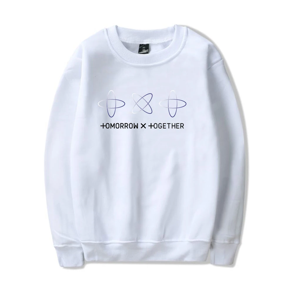 Толстовка с капюшоном и длинным рукавом TXT Tomorrow X Together для мужчин женщин