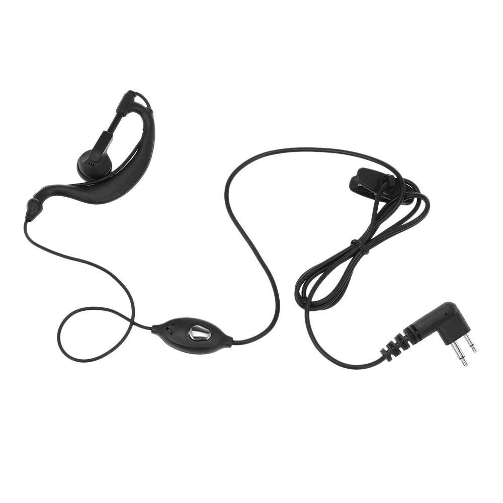 Гарнитура с микрофоном для отеля кофейни гарнитура наушники рация PTT Kenwood BAOFENG UV-5R