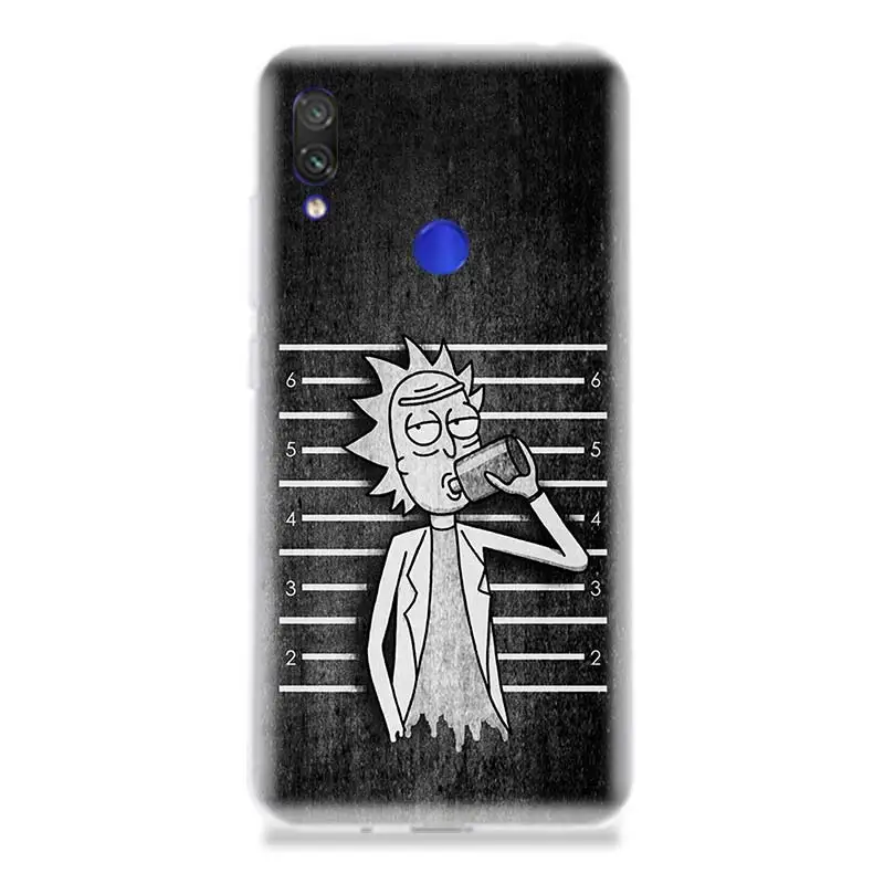 Рик Cosmic Adventur случае телефон назад для Xiaomi Redmi 4 4X5 5A 6 7 Pro Redme S2 идти подарок арт