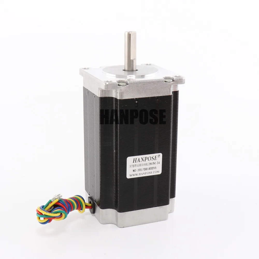Шаговый двигатель 57bygh с одноосным шаговым ЧПУ комплект 2.8A 3.0Nm(425oz. Дюйма) Nema 23 и DM542 драйвер 2M542 18-48 В постоянного тока макс для станка с ЧПУ
