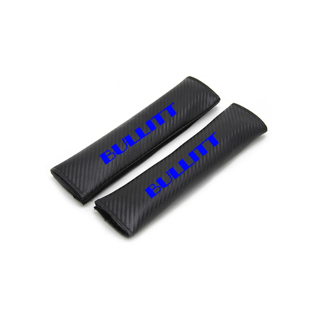 Reflective Car Seat belt shoulder Pads Safe Belt Cover For Ford Bullitt Styling Auto Parts 2pcs | Автомобили и мотоциклы
