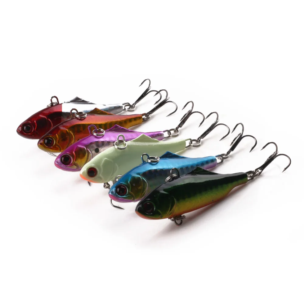 1Pcs Sinking Vibration Fishing Lure 14G 8CM Hard Artificial VIB Pike Bait Isca Peche Tackle | Спорт и развлечения