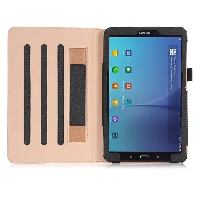 Бизнес стиль Роскошный чехол для Galaxy Tab 10.1 T580 t585 Tablet Samsung sm-t580 sm-t585 откидная крышка |