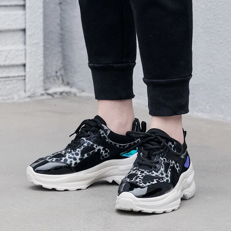 Женская обувь на массивной платформе zapatos de mujer Новинка весны 2019 chaussures femme в стиле