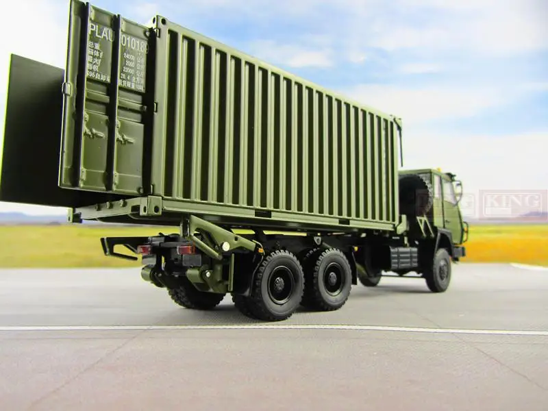1:43 scale Steyr контейнерный грузовик для китайской армии военный Shan Xi автомобильный PLA