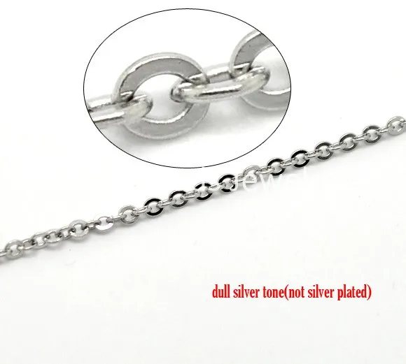 DoreenBeads Серебряный Tone Нержавеющей Стали Ссылки Открыт Кабельные Приковывает