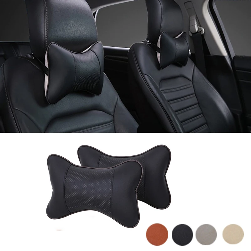 Автомобильная подушка для шеи на подголовник Hyundai Solaris Accent I30 IX35 Santa Fe I20 Elantra Getz Creta
