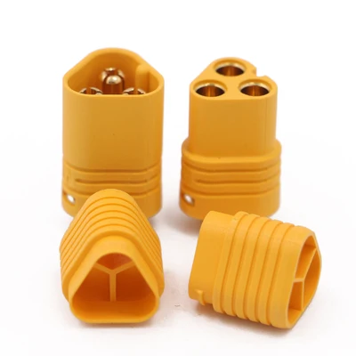 10 шт. Amass MT60 3 отверстия XT60 коннектор 30A/60A Бесплатная доставка|xt60 connector|amass xt60 |