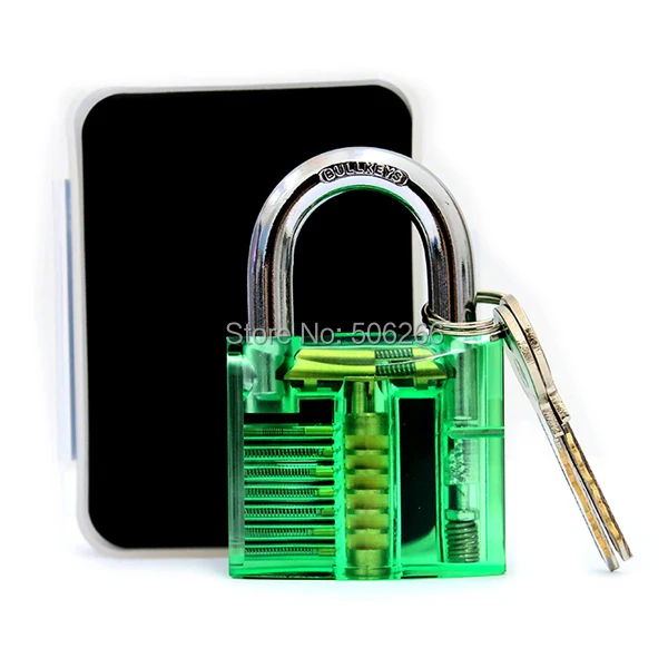 50 мм прозрачный вырезной внутренний вид для практики блокировки слесарный