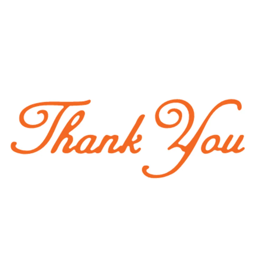 Трафарет Thank You из металлической стали 2 шт.|stencil for diy|stencils diy scrapbookingstencils scrapbooking |