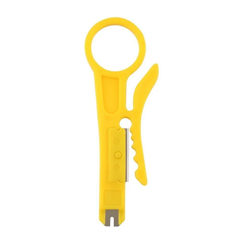 

HOT Network Clamp Electrician Insulated Wire Strippers Pliers Internet Cable Crimping Bent Wire Cutter Cut Pliers Hand Tools