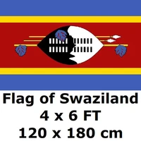 swaziland flag 90x150cm 3x5ft national flag country 60x90cm 21x14cm banner for home decoration