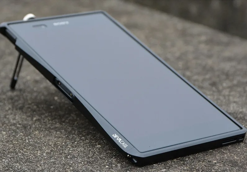 DEVILCASE для SONY Xperia Z Ultra XL39H стилист модный тонкий металлический корпус черный