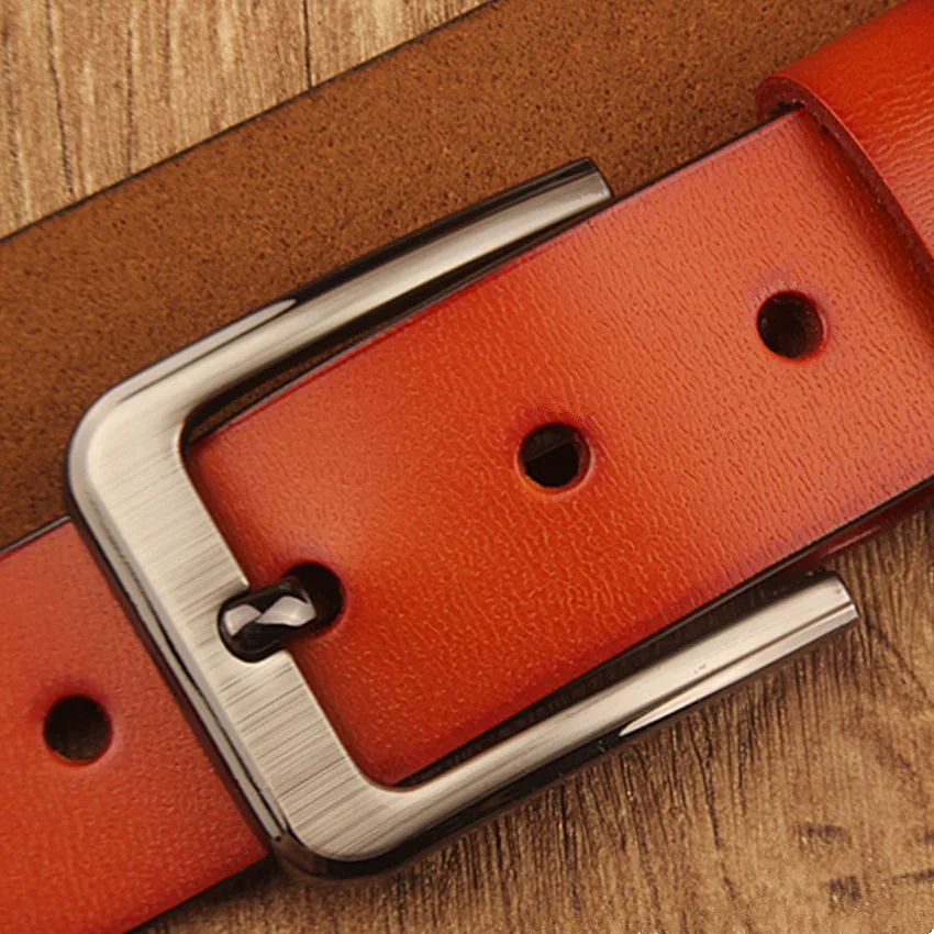 

VOHIO Big Size 62inch Waist Belts for Men 100% Cowhide 180cm Leather belt Wide 3.8mm Mens Big Tall Belt black coffee color