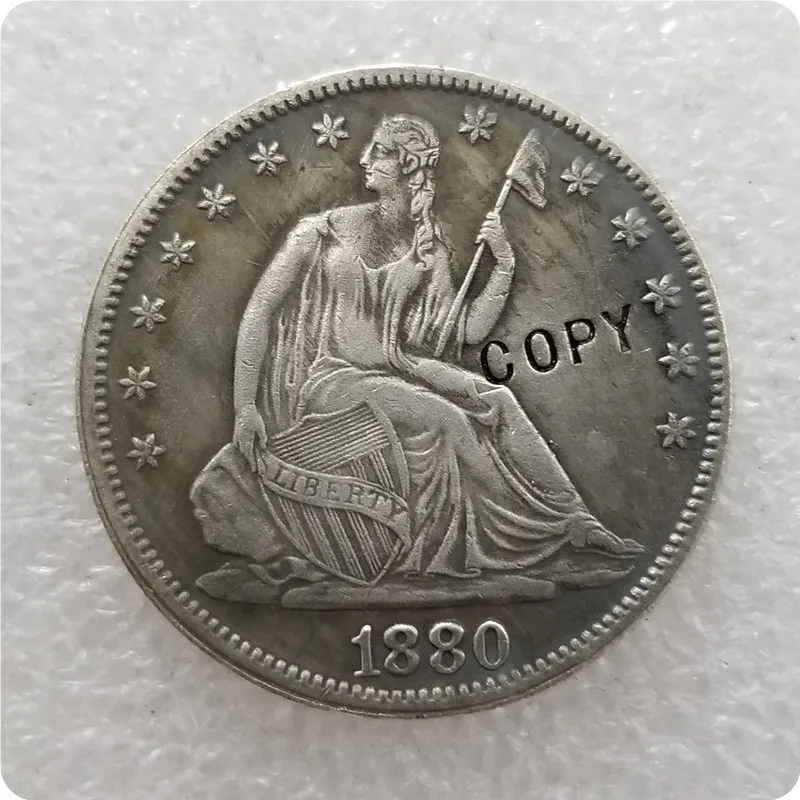 USA (1866-1890)-P SEATED LIBERTY HALF DOLLAR COIN COPY commemorative coins-replica coins medal collectibles | Дом и сад