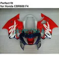 Подходит инъекции Обтекатели для Honda CBR600 F4 1999 2000 Метта черный обтекателей CBR 600 F4 99 00 AE09