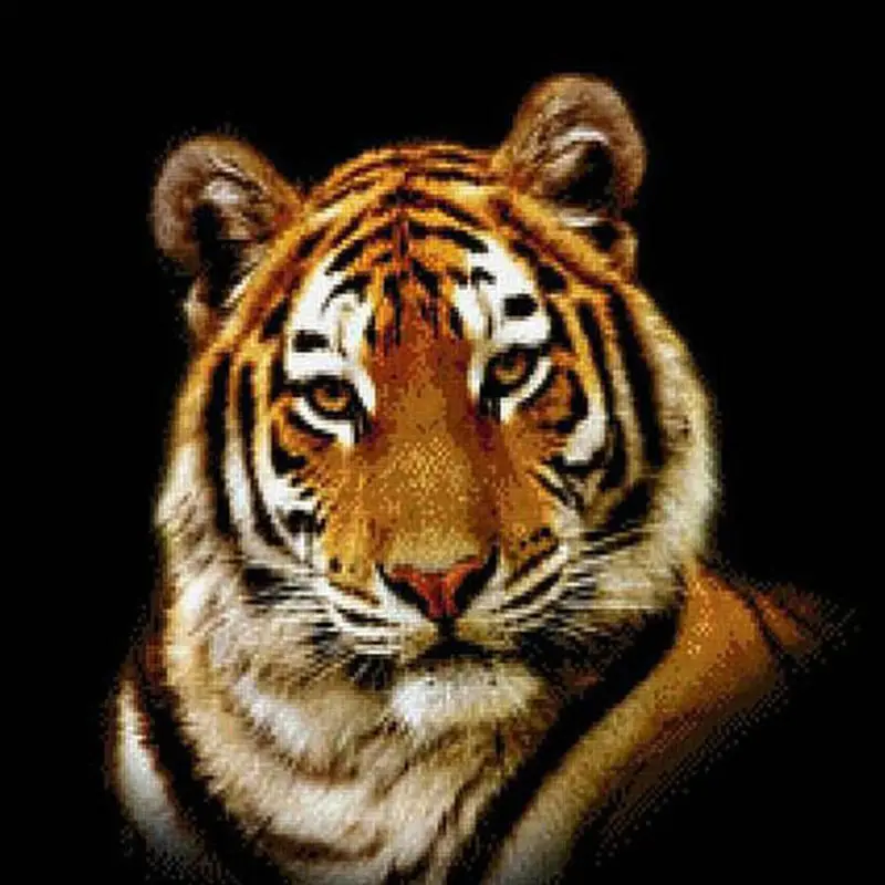 Рукоделие тигра diy алмазная живопись животных серии Алмазная вышивка крестиком