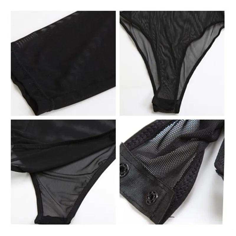 Сексуальные Клубные комбинезоны LIVA GIRL боди женские сетчатые Женские Прозрачные