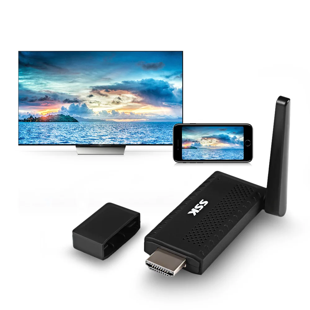 SSK SSP Z100 2 4 ГГц Wifi беспроводной 1080P HDMI ключ медиа тв палка Дисплей приемник