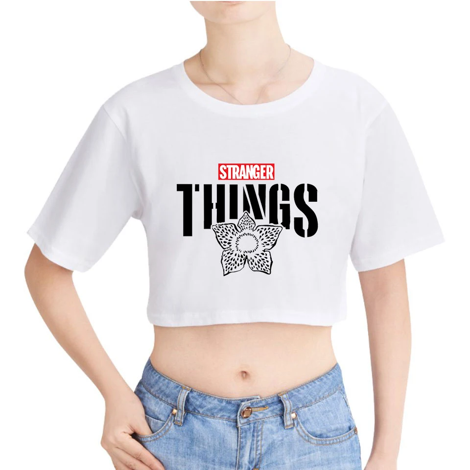 Женские футболки с коротким рукавом повседневные уличные принтом странные вещи