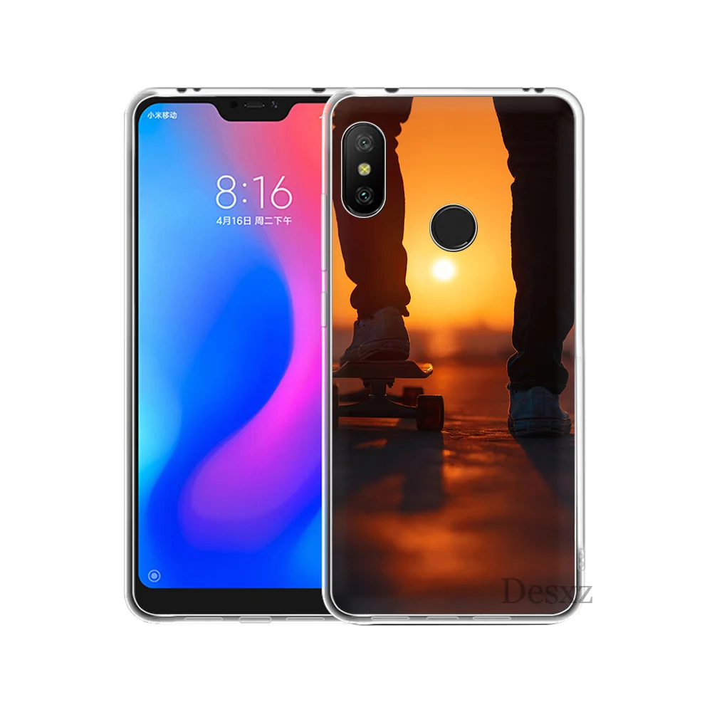 Чехол для телефона спортивный чехол скейтборда Xiaomi Redmi 4A 4X5 5A Plus 6 6A