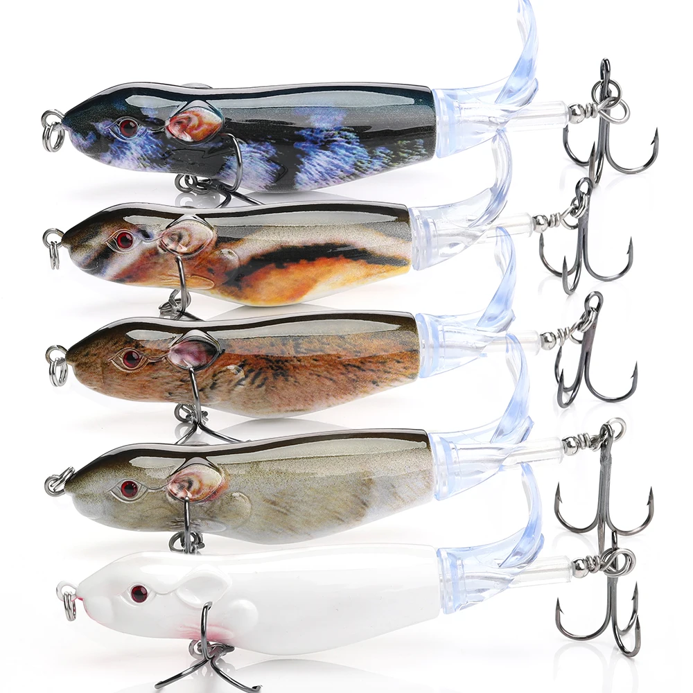 TREHOOK 9 см 13 г крыса Воблер Поппер Crankbait рыбалка/крэнки воблеры для рыбалки приманки