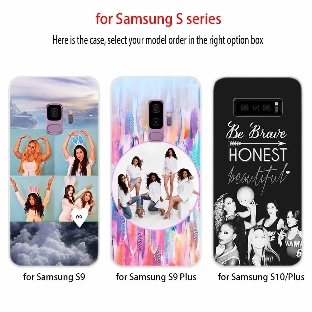 5h Fifth Harmony Дина Джейн Хансен Мягкая обложка для Samsung Galaxy S7 край S8 S9 S10 S11 S20 S21 рlus Lite E