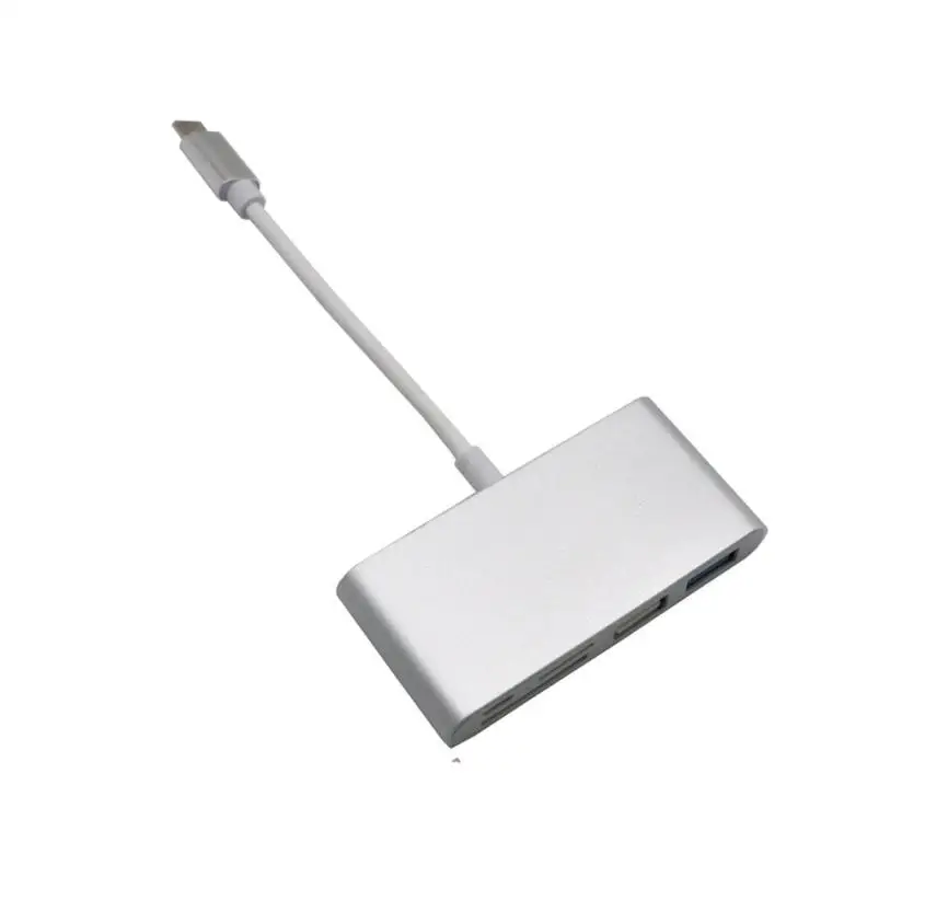 Hiperdeal High Speed 5-In-1 Type-C USB-C 3.1 OTG USB 3.0 2.0 Hub SD/TF Card Reader Combo For Laptop Dropshipping Apr 9 |