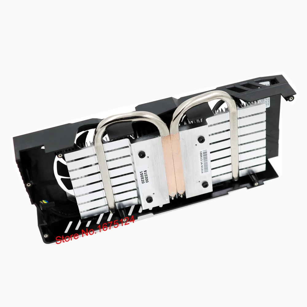 Компьютер VGA кулер с тепловыми трубками радиатора вентилятор для ASUS GTX960 GTX 960