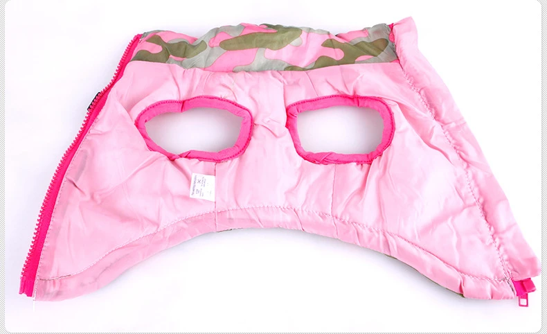 Камуфляжная одежда для собак кошек пальто жилет маленьких осенне зимний теплый