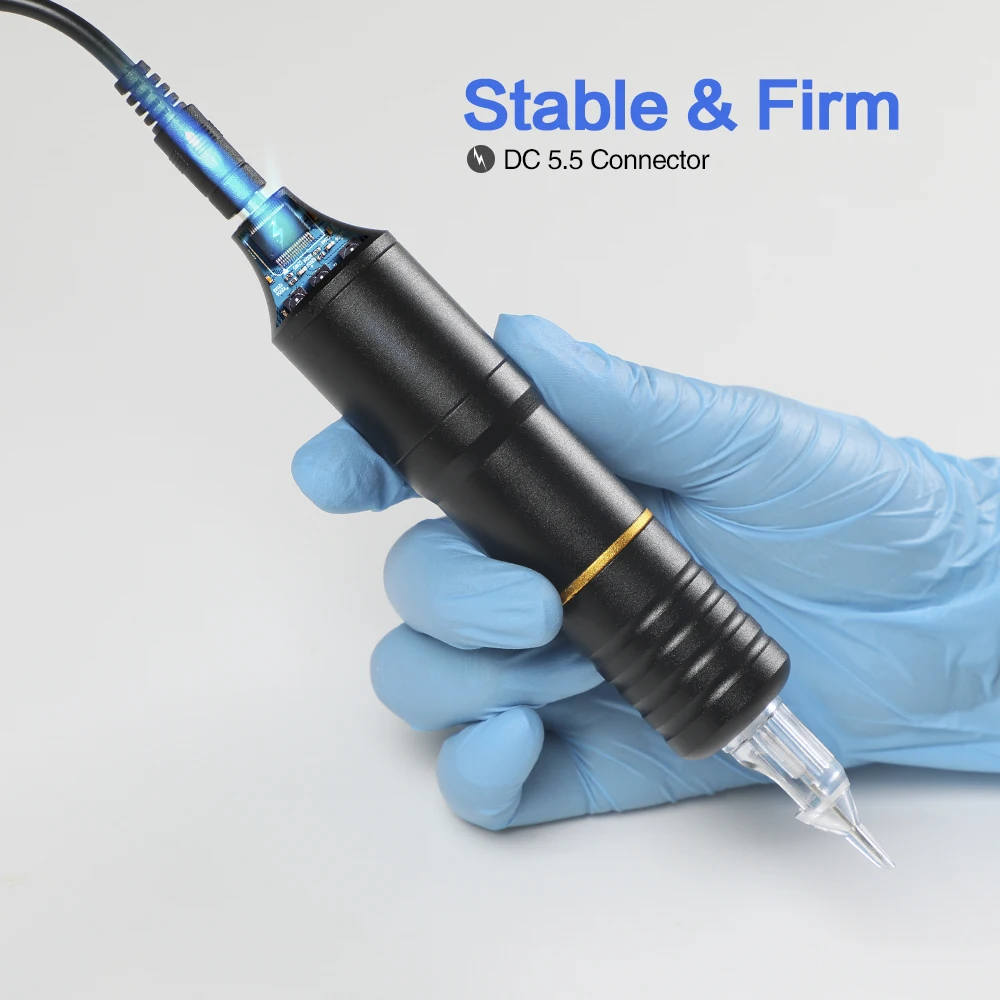 Solong Tattoo Hybrid Pen роторная тату машинка игольчатые картриджи с DC5.5 Jack EM108 пистолет
