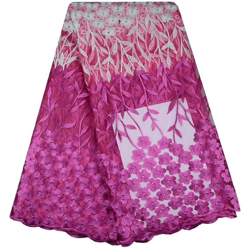 2017 High Quality Nigerian Wedding African Lace Fabrics Most Popular Guipure Cord Fabric For Dress | Дом и сад
