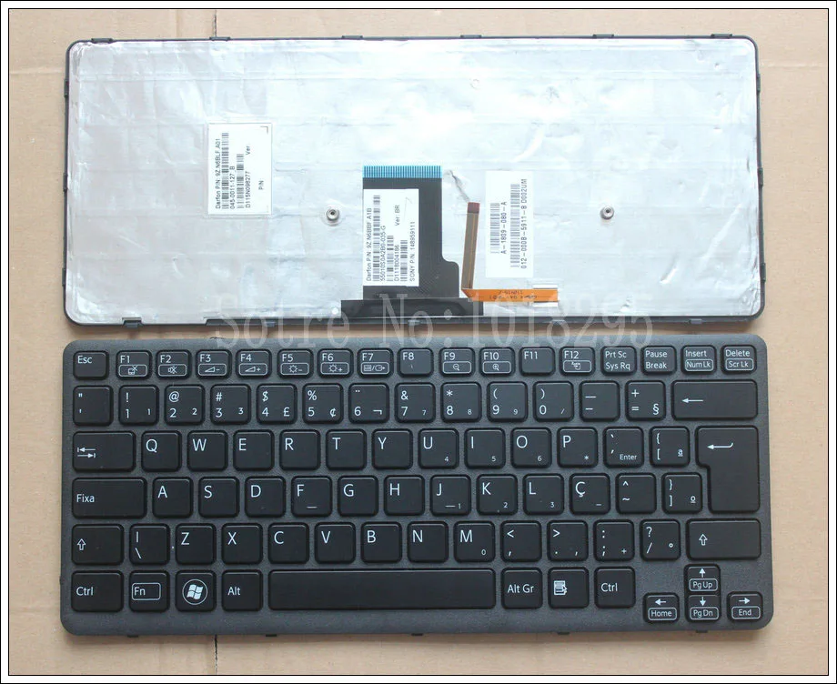 

NEW For SONY VPC-CA CA26EC CA27EC CA28EC CA CA2S1C CA2S2C CA2S3C Brazil BR laptop keyboard black with backlit Frame