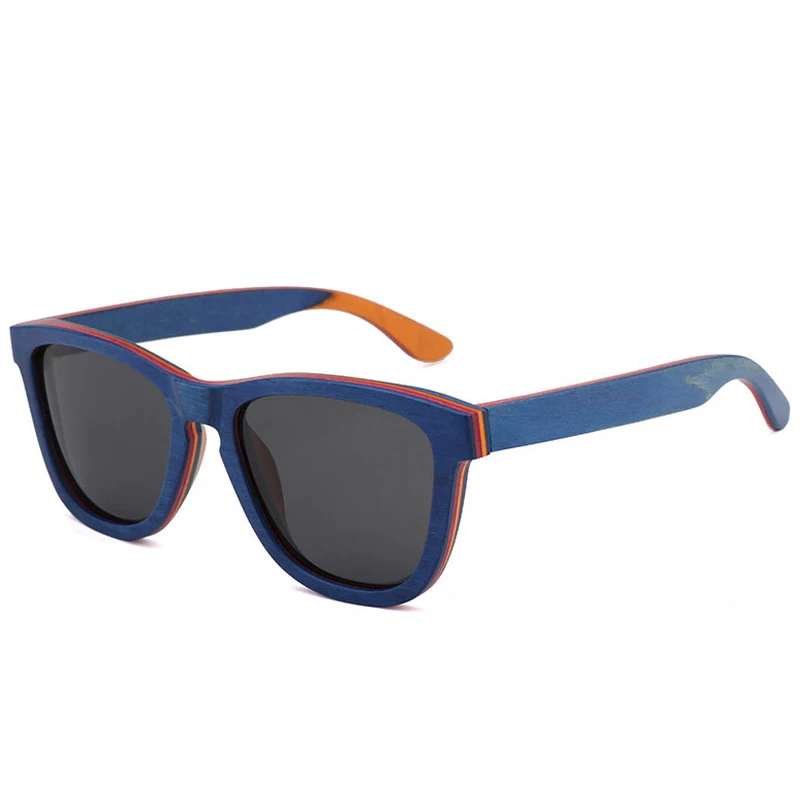 

18 Color Lense Wood Sunglasses Men Women Square Wooden Mirror Sun Glasses Retro De Sol Masculino 2023 Handmade Eyewear
