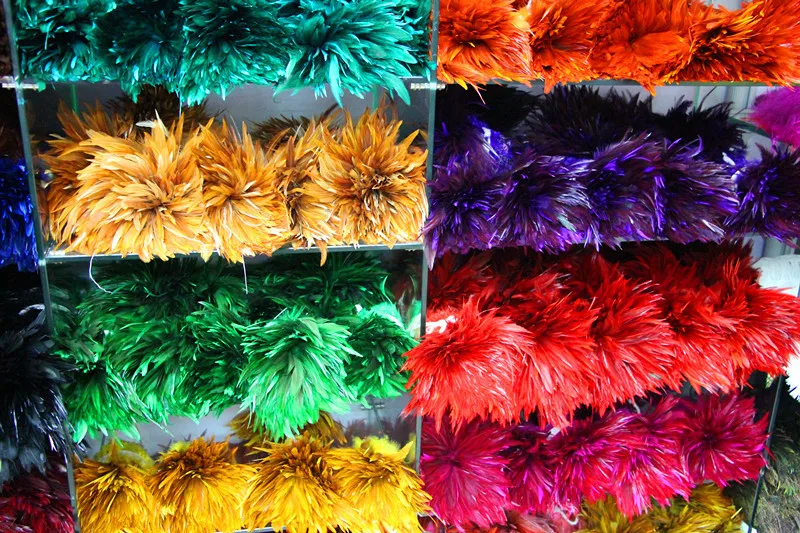 Фабричное отборное высококачественное окрашенное Черное и натуральное куриное