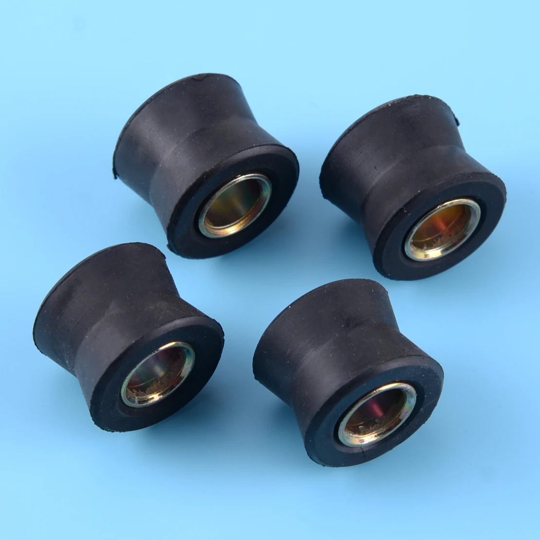 4 шт. резиновые амортизаторы для мотоцикла и велосипеда 10 мм|Защита от падения| |