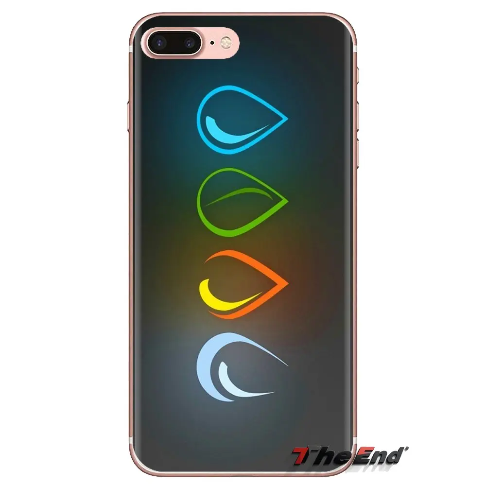 water air Ether Fire Element Four TPU Skin Cover For Sony Xperia Z Z1 Z2 Z3 Z5 compact M2 M4 M5 C4 E3 T3 XA Huawei Mate 7 8 Y3II |