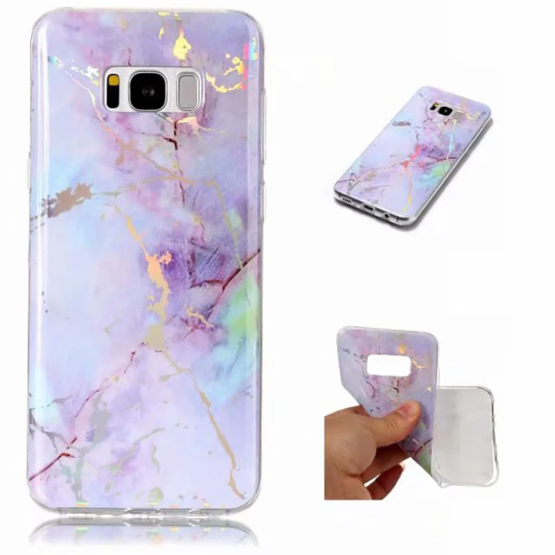 Colorful Marble Phone Case For Samsung Galaxy S8 J3 J5 J7 A3 A5 2017 S5 S6 S7 Edge S9 Plus Classic Cases Soft TPU Cover |