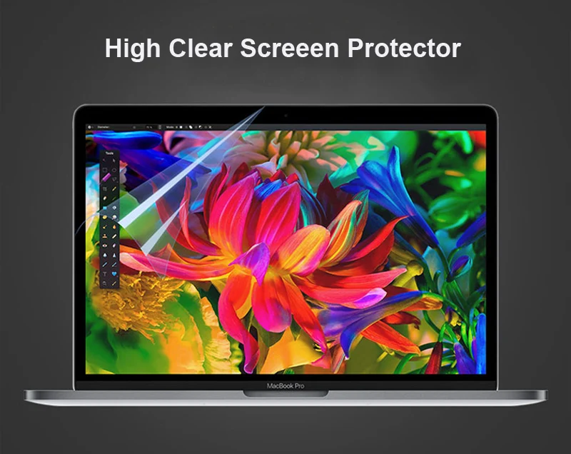 10pcs For Macbook Pro 13 No Touch Bar A1708 High Clear Screen Protector MacbookPro 13.3 Film Guard Protection |