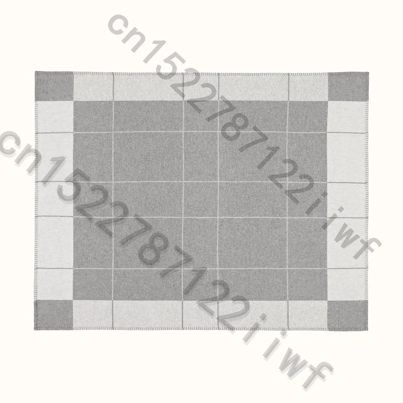 Новое кашемировое Клетчатое одеяло H вязаный крючком мягкий шерстяной шарф шаль