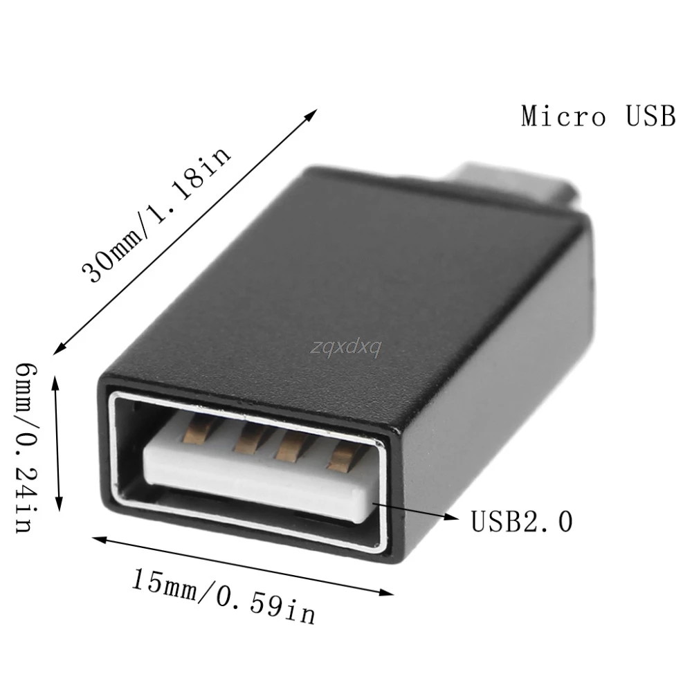 Микро USB папа к 2 0 OTG адаптер конвертер для Samsung Xiaomi LG Huawei HTC мобильные телефоны