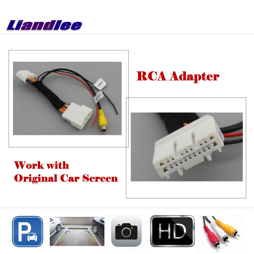 

Liandlee For Mazda 6 Mazda6 Atenza Sedan 2013~2018 Car Reverse Rearview Camera (6V) Original Screen HD CCD Backup Parking Camera
