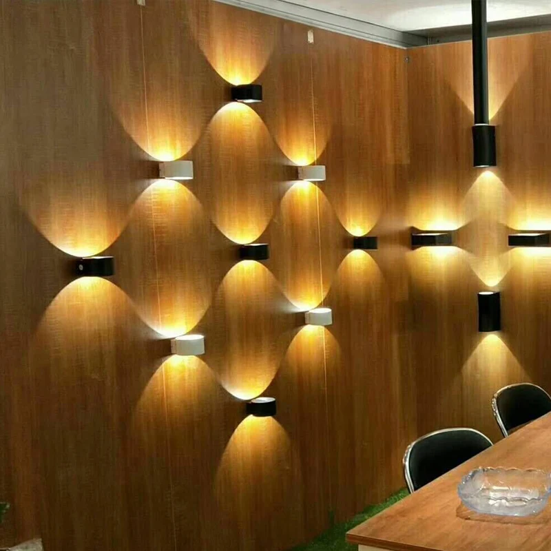 PULUOTI Surface Mounted Circular Aluminum Indoor LED Wall Lamp | Освещение