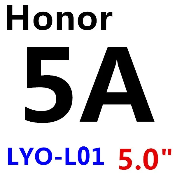 For 5A LYO-L01 2 шт для Huawei Y5II Y5 ii CUN-U29 CUN-L21 CUN-L01 9H закаленное стекло Y6 II Compact Honor 5A LYO-L01 Защитная пленка для экрана - Цвет: For 5A LYO-L01