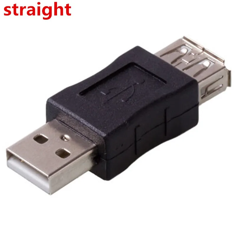 90 градусов левый/правый/вверх/вниз угол L изгиб USB 2 0 адаптер Папа-мама удлинитель